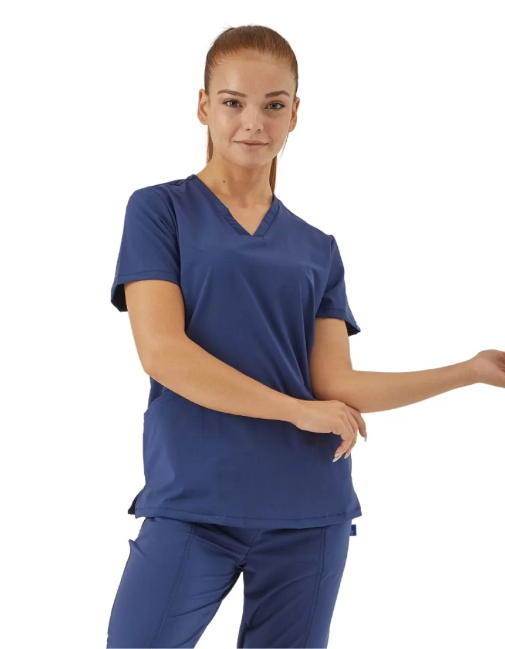 BASIC Imperıal Female Top NAVY