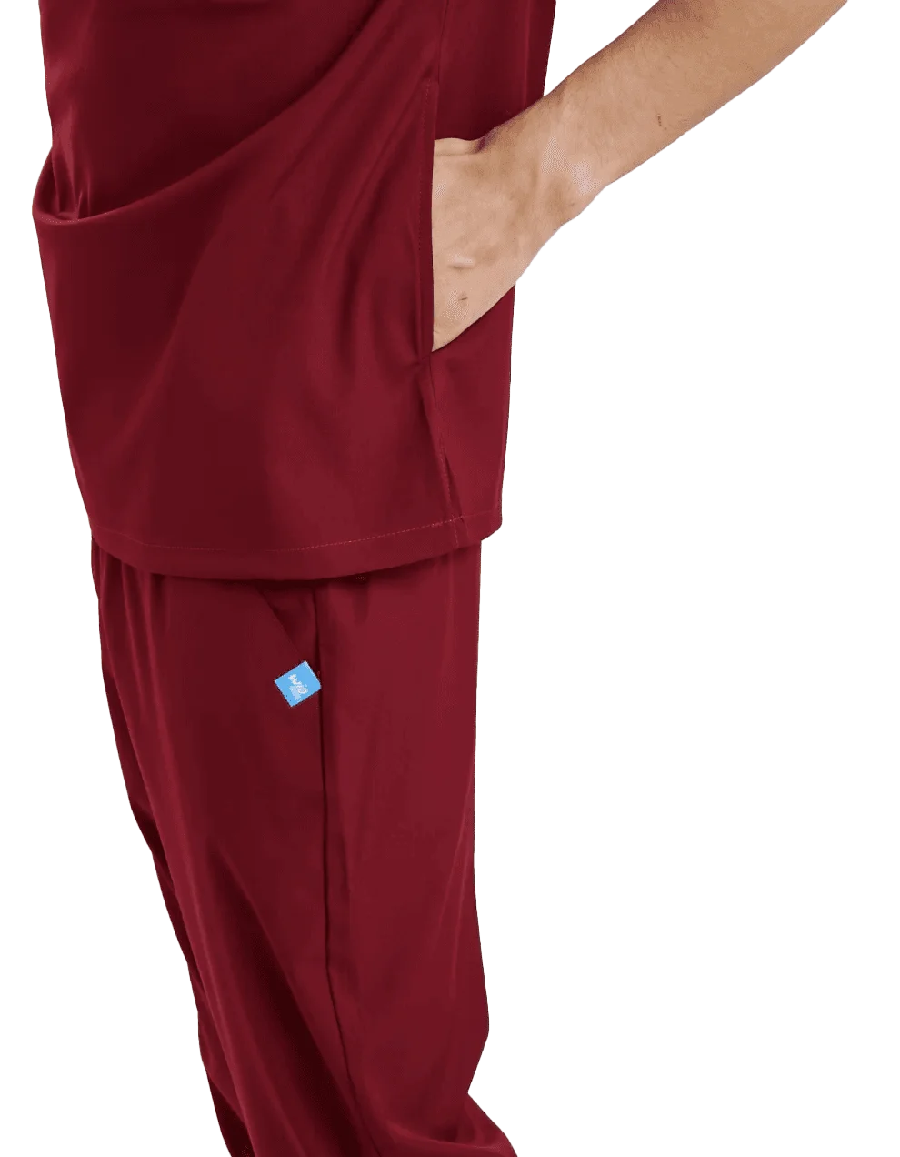 CERES Dynamic Male Top Burgundy