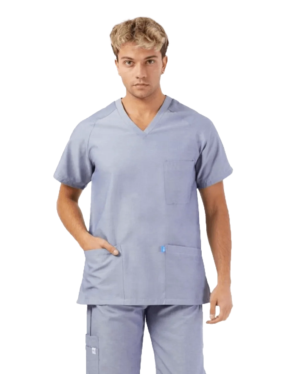 BASIC Coton Male Top Grey