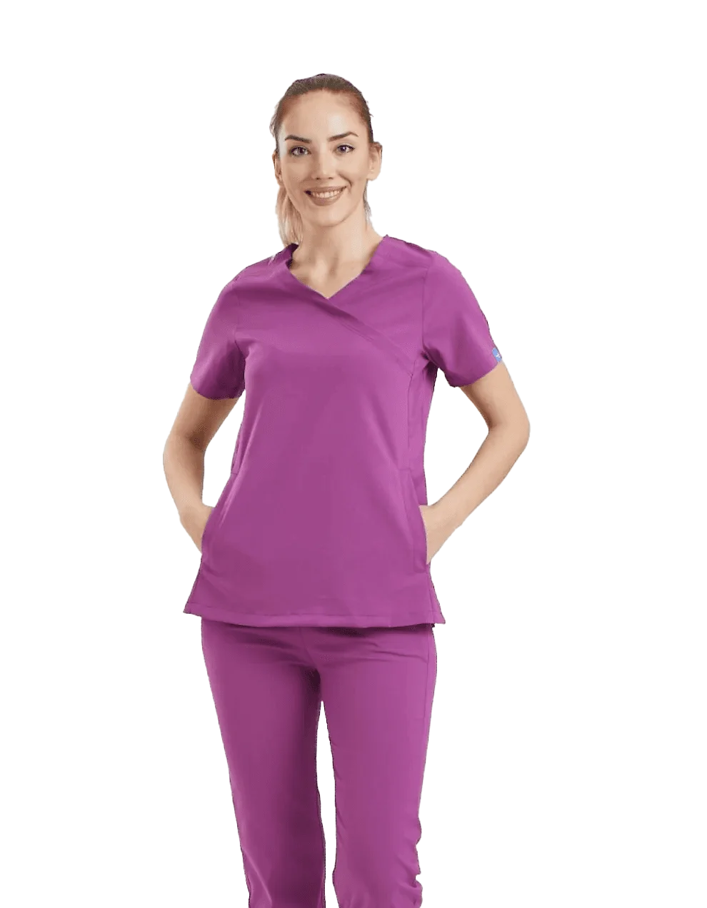 CLOWER Dynamic Female Top Pink