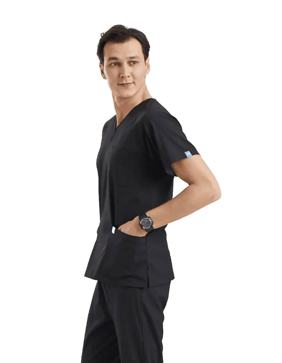 BASIC Dynamic Male Top Black