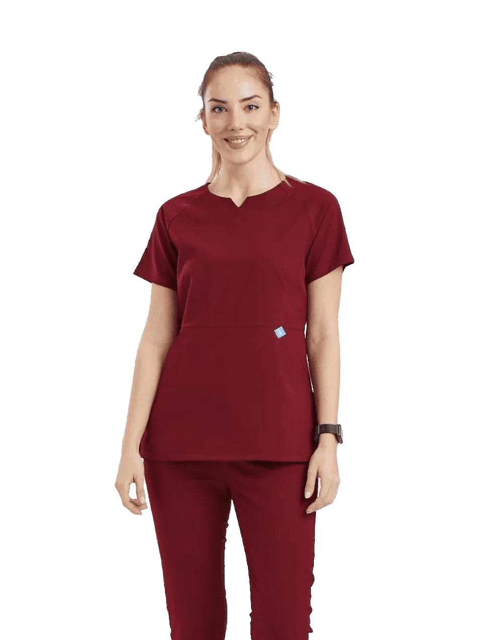 FREESIA Dynamic Female Top Burgundy
