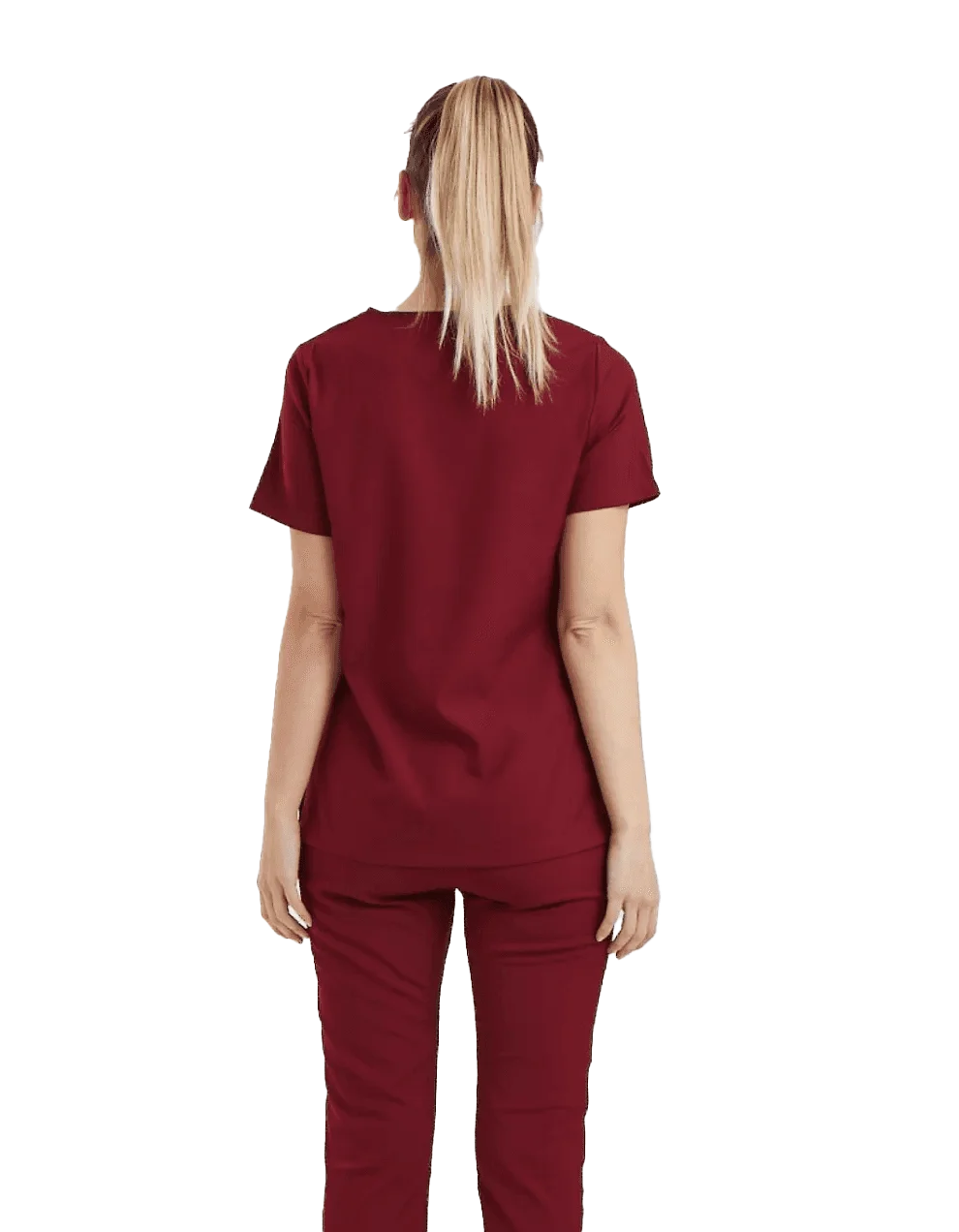 CLOWER Dynamic Female Top Burgundy