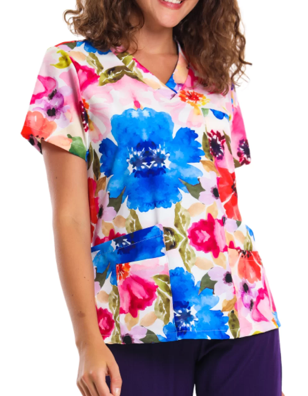 PRINT Dynamic Female Top