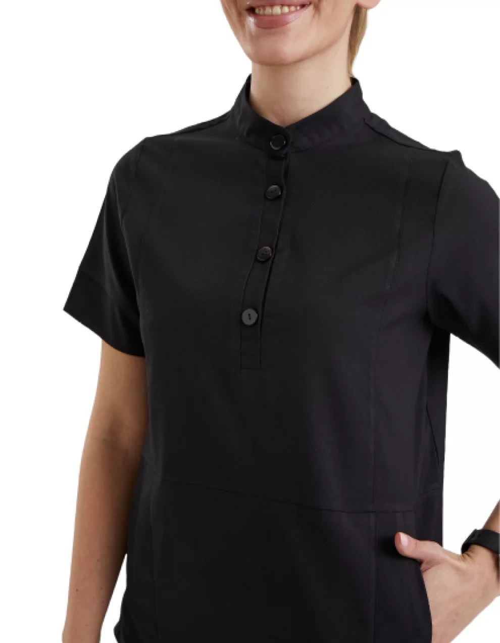 CROCUS Dynamic Female Top Black
