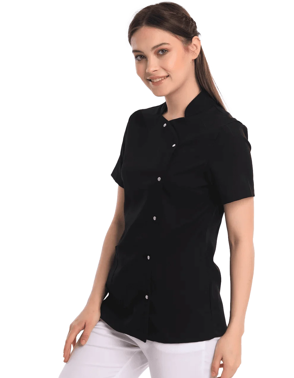 COSMOS Dynamic Female Top Black
