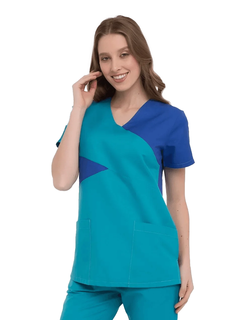 SELEN Coton Female Top Turquoise