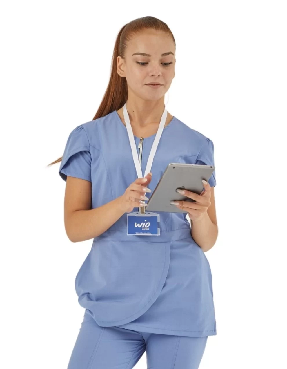 Berry Imperial Female Top CEIL BLUE