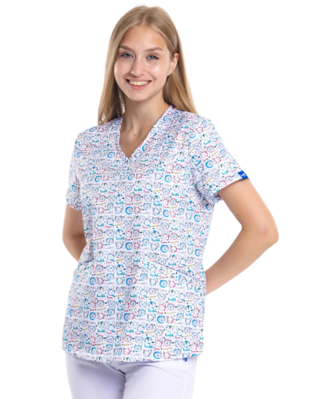 PRINT Dynamic Female Top