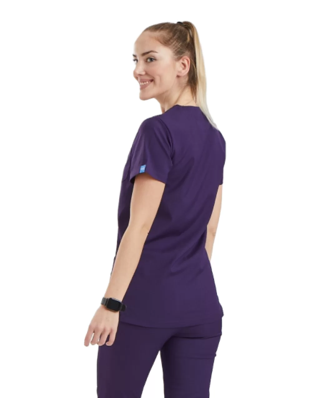 BASIC Dynamic Female Top Purple