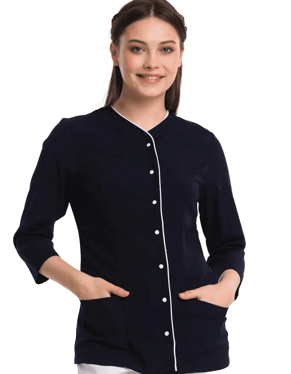 POPPY Dynamic Female Top Navy Blue