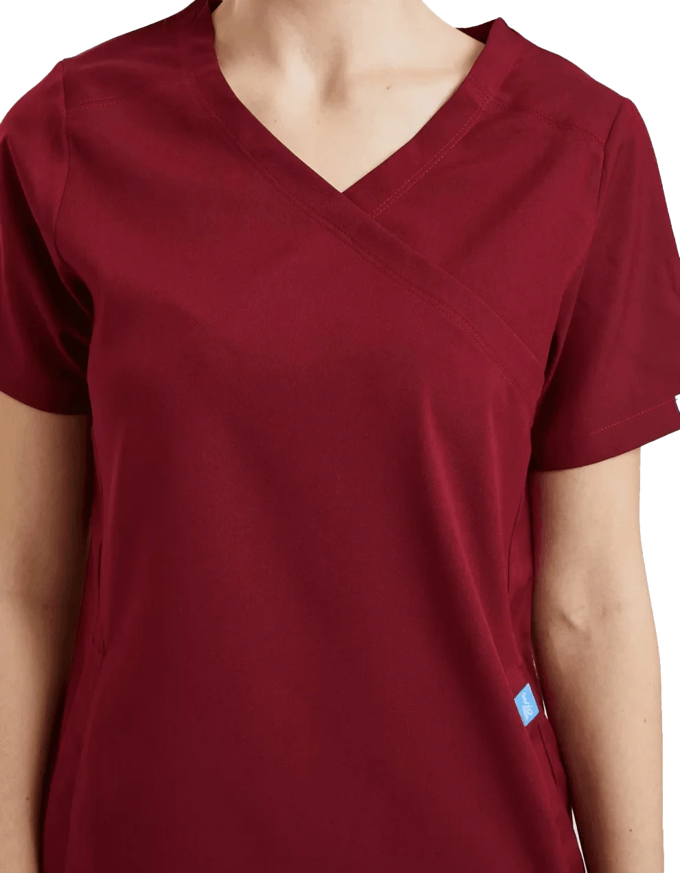 CLOWER Dynamic Female Top Burgundy