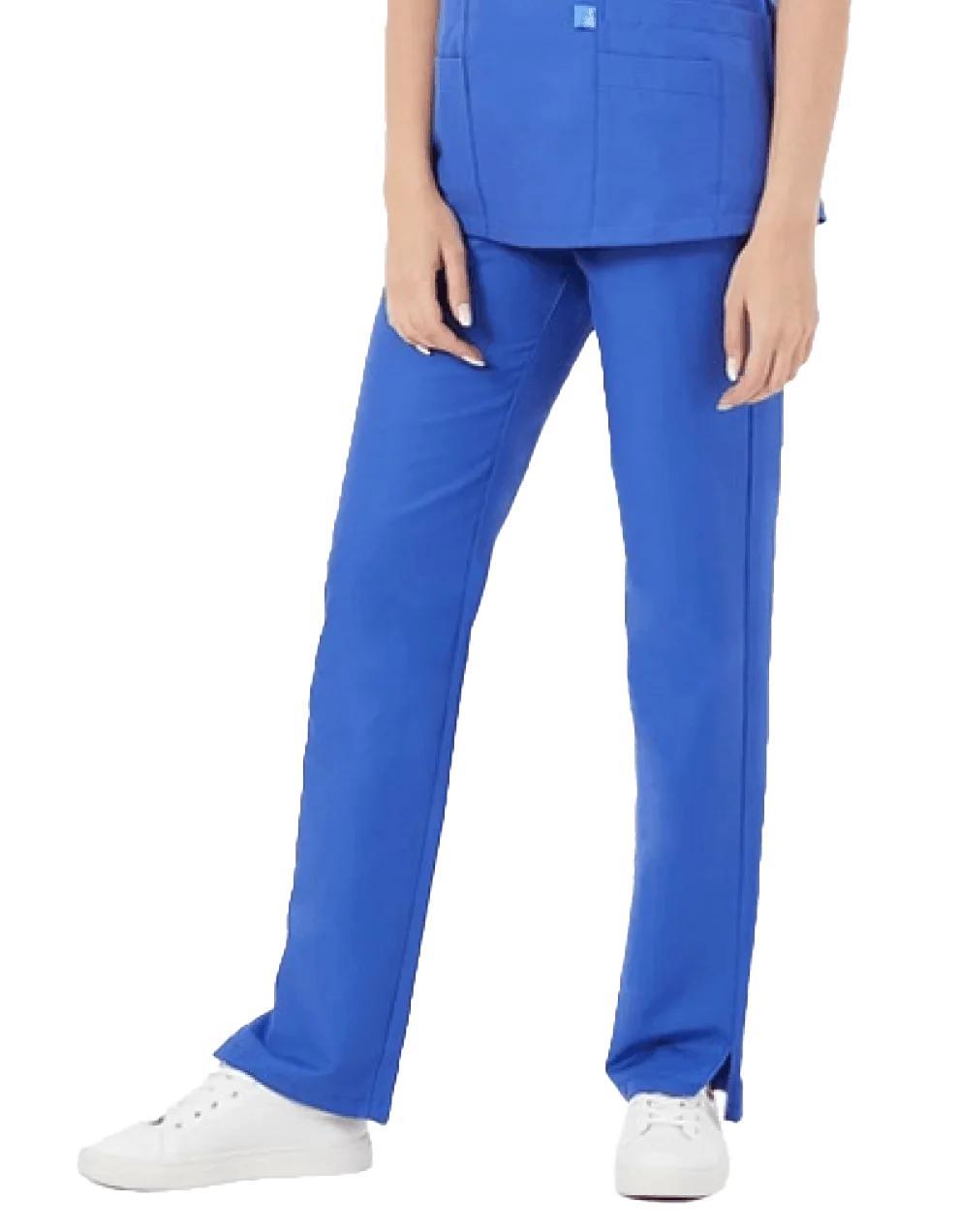BASIC Coton Female Trousers Royal Blue
