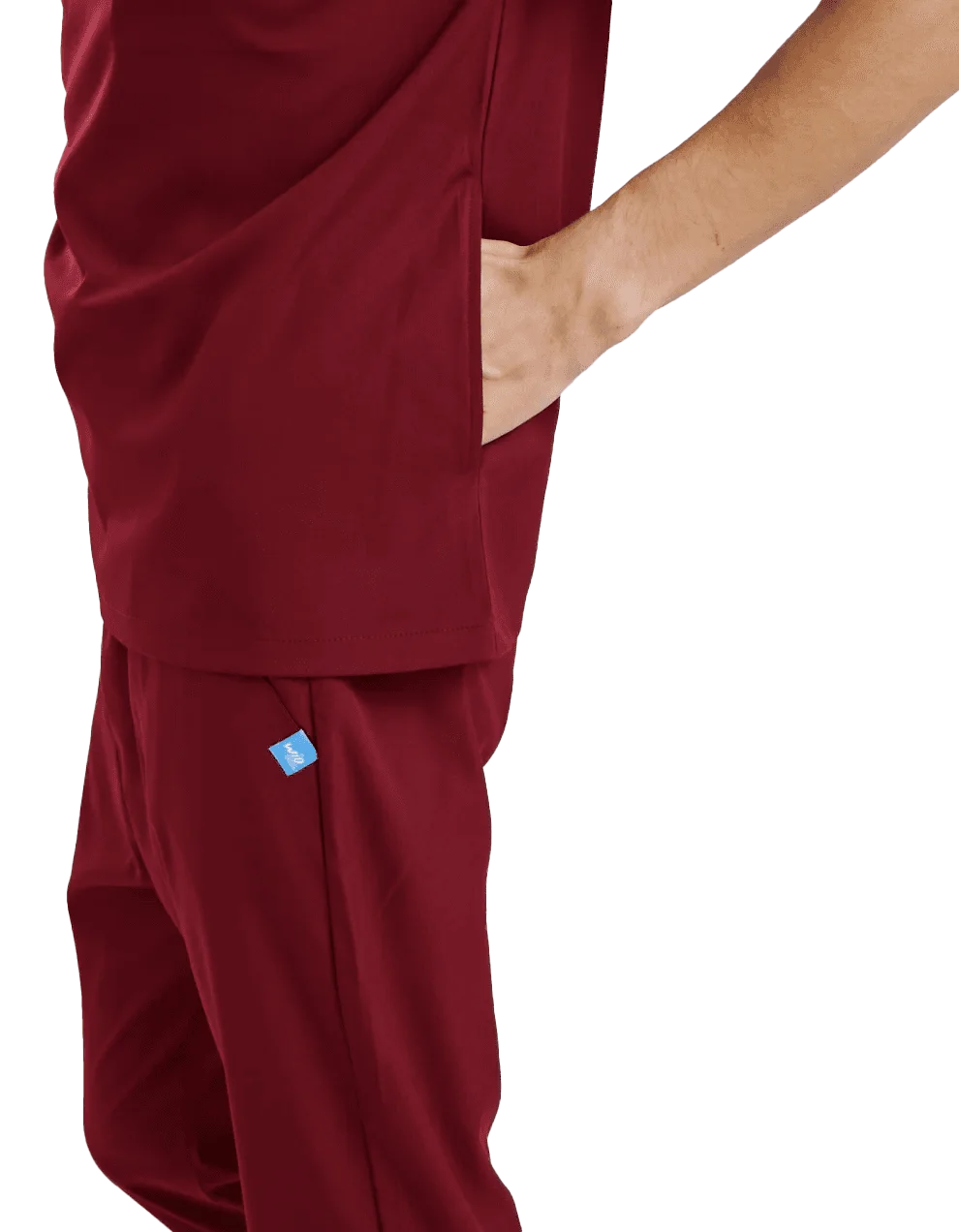 ZAZEL Dynamic Male Top Burgundy