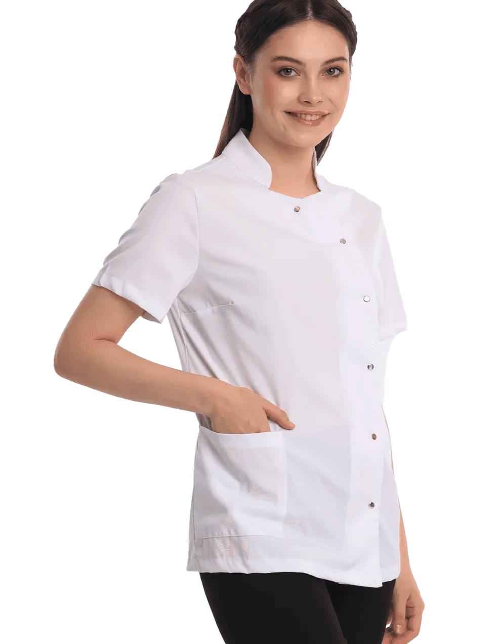 COSMOS Dynamic Female Top White