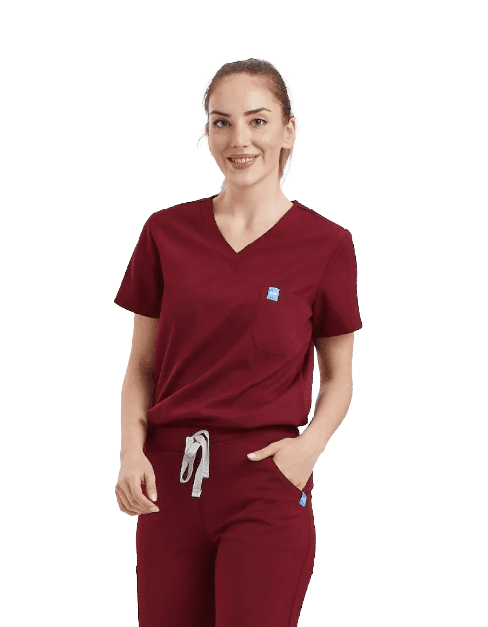JOGGER Dynamic Female Top Burgundy