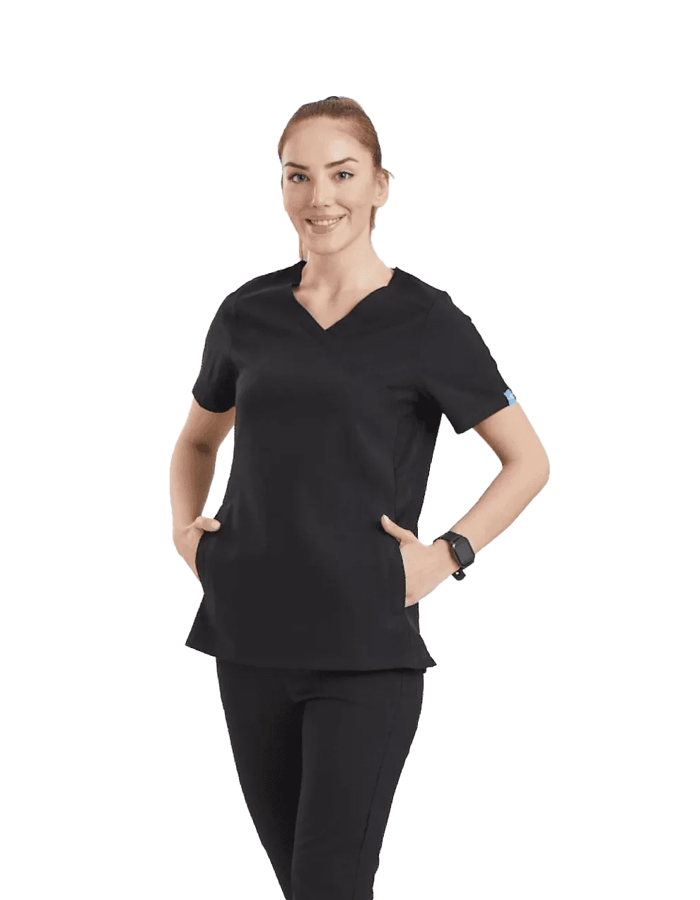 CLOWER Dynamic Female Top Black