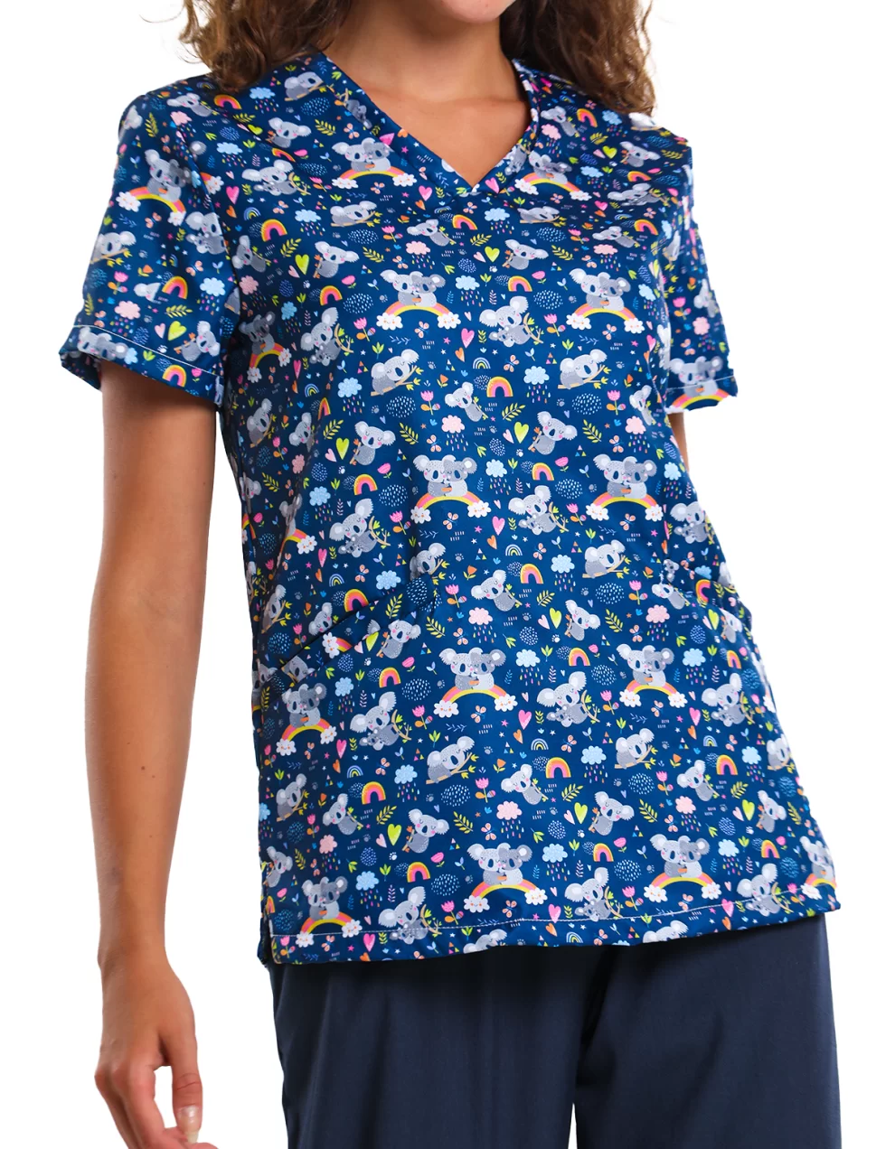 PRINT Dynamic Female Top