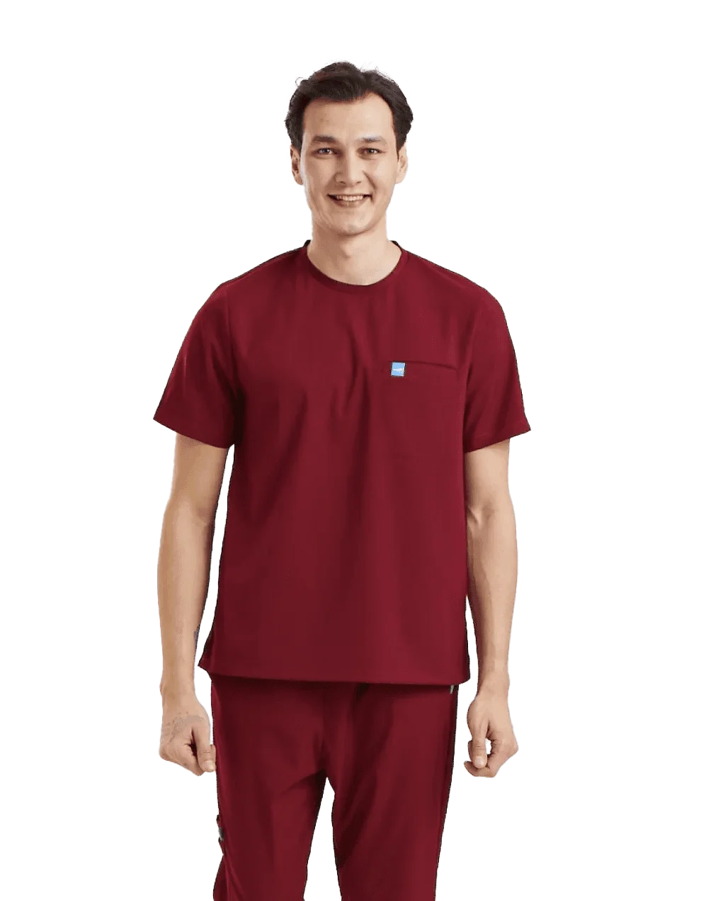 CERES Dynamic Male Top Burgundy