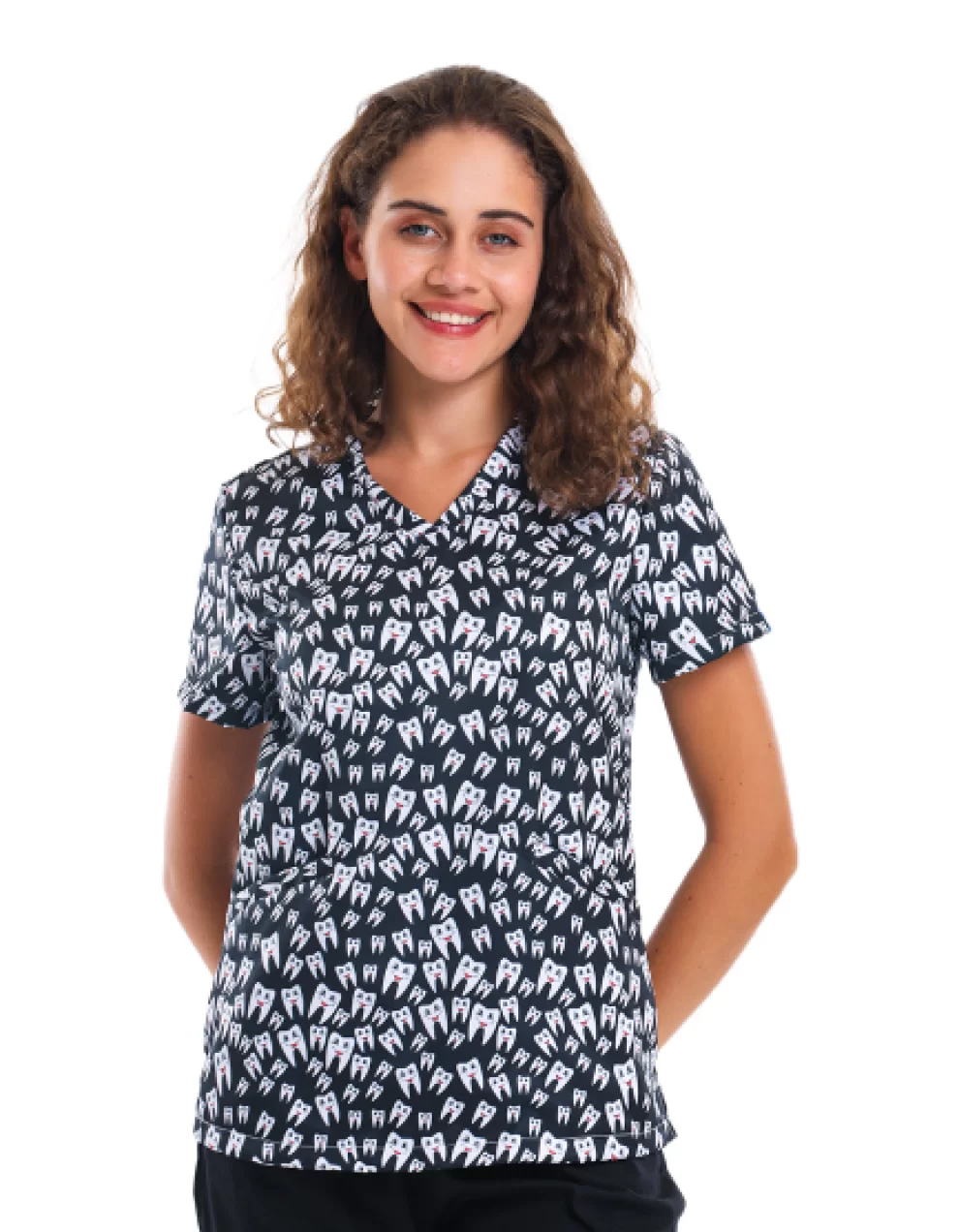 PRINT Dynamic Female Top