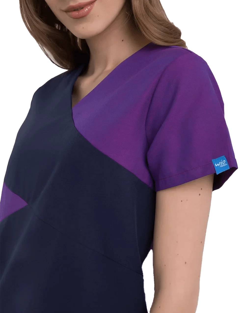 SELEN Coton Female Top Purple