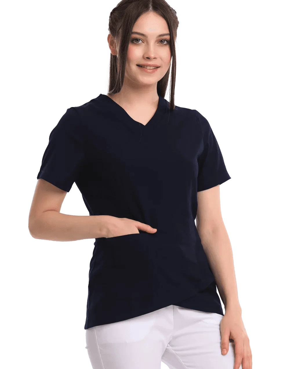 LILAC Dynamic Female Top Navy Blue