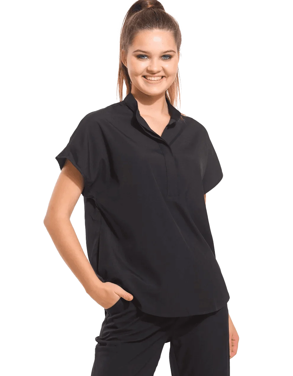 SANEM Dynamic Female Top Black