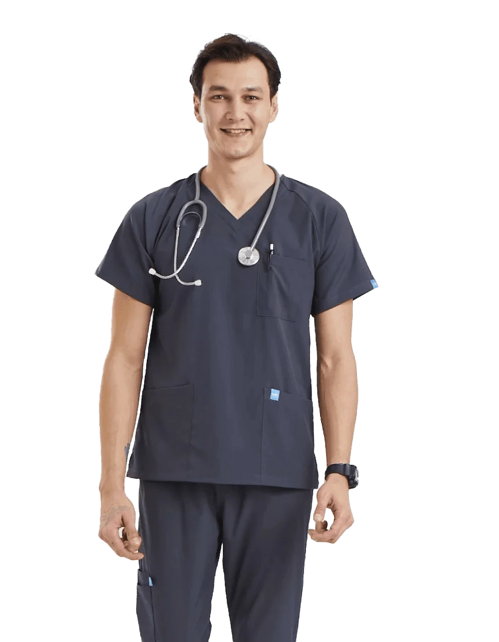 BASIC Dynamic Male Top Dark Grey