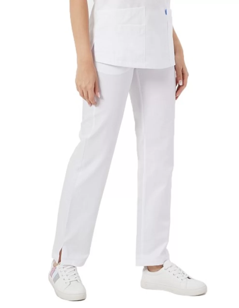 BASIC Coton Female Trousers White