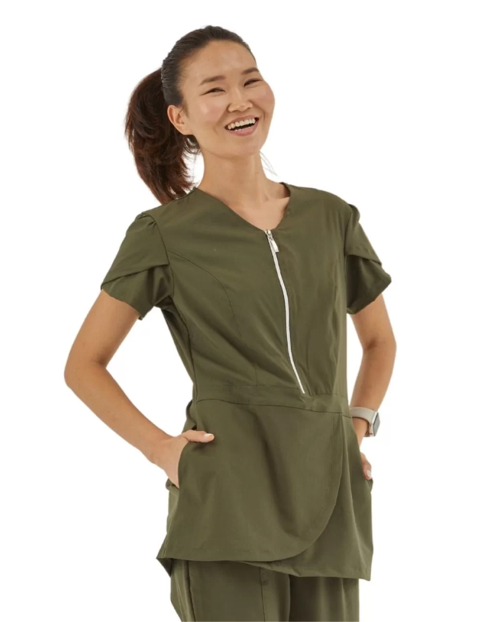 Berry Imperial Female Top GREEN