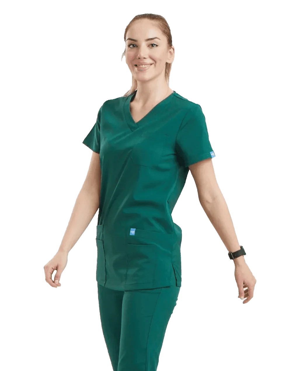 BASIC Dynamic Female Top Green