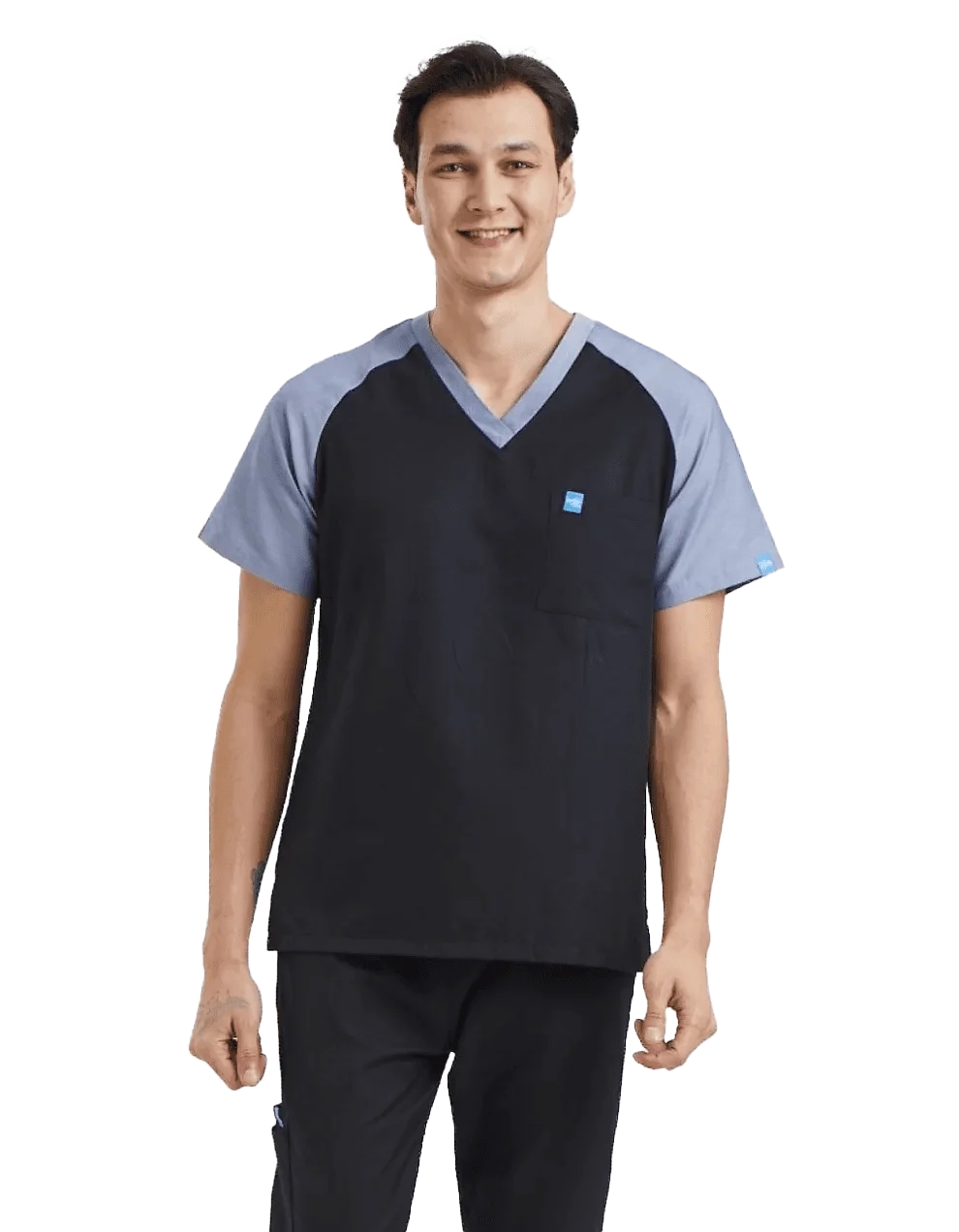 ASPEN Coton Male Top Black