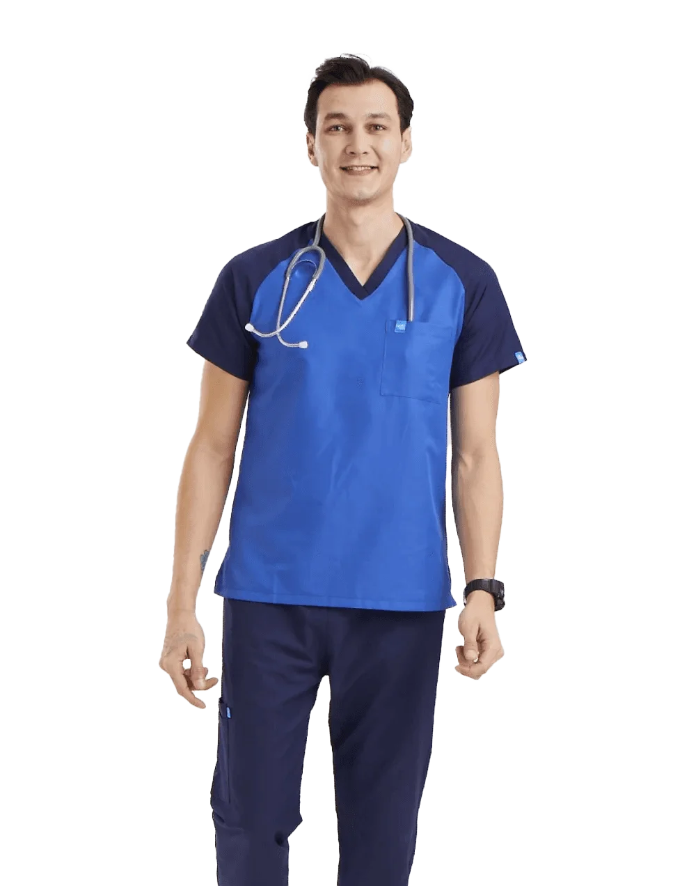 ASPEN Coton Male Top Royal Blue