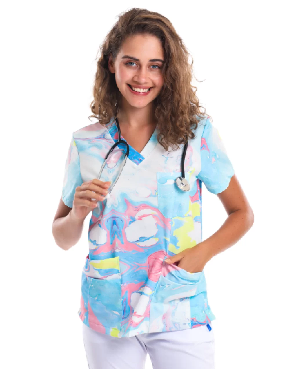 PRINT Dynamic Female Top