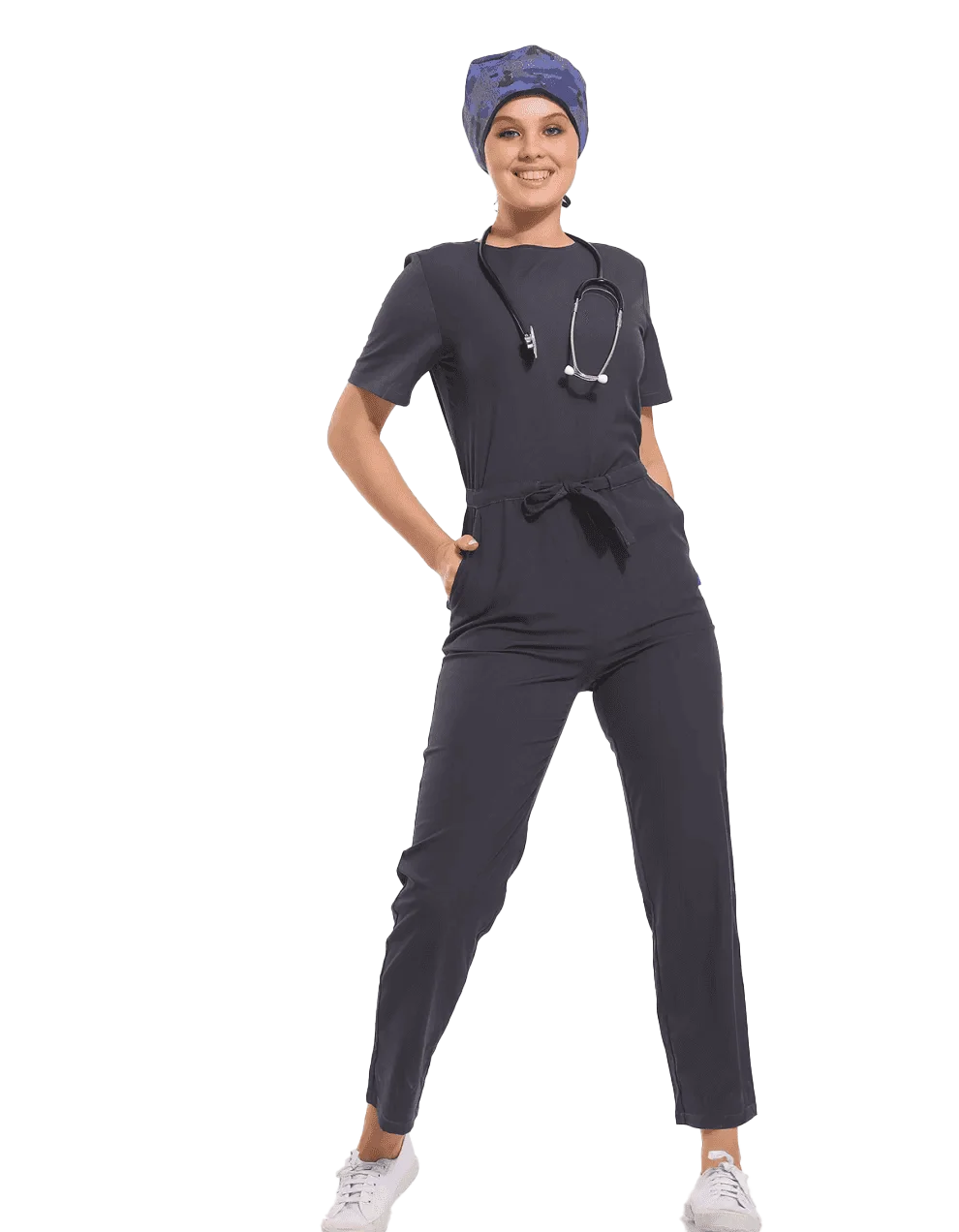 ASTER Dynamic Female Jumpsuit Dark Grey