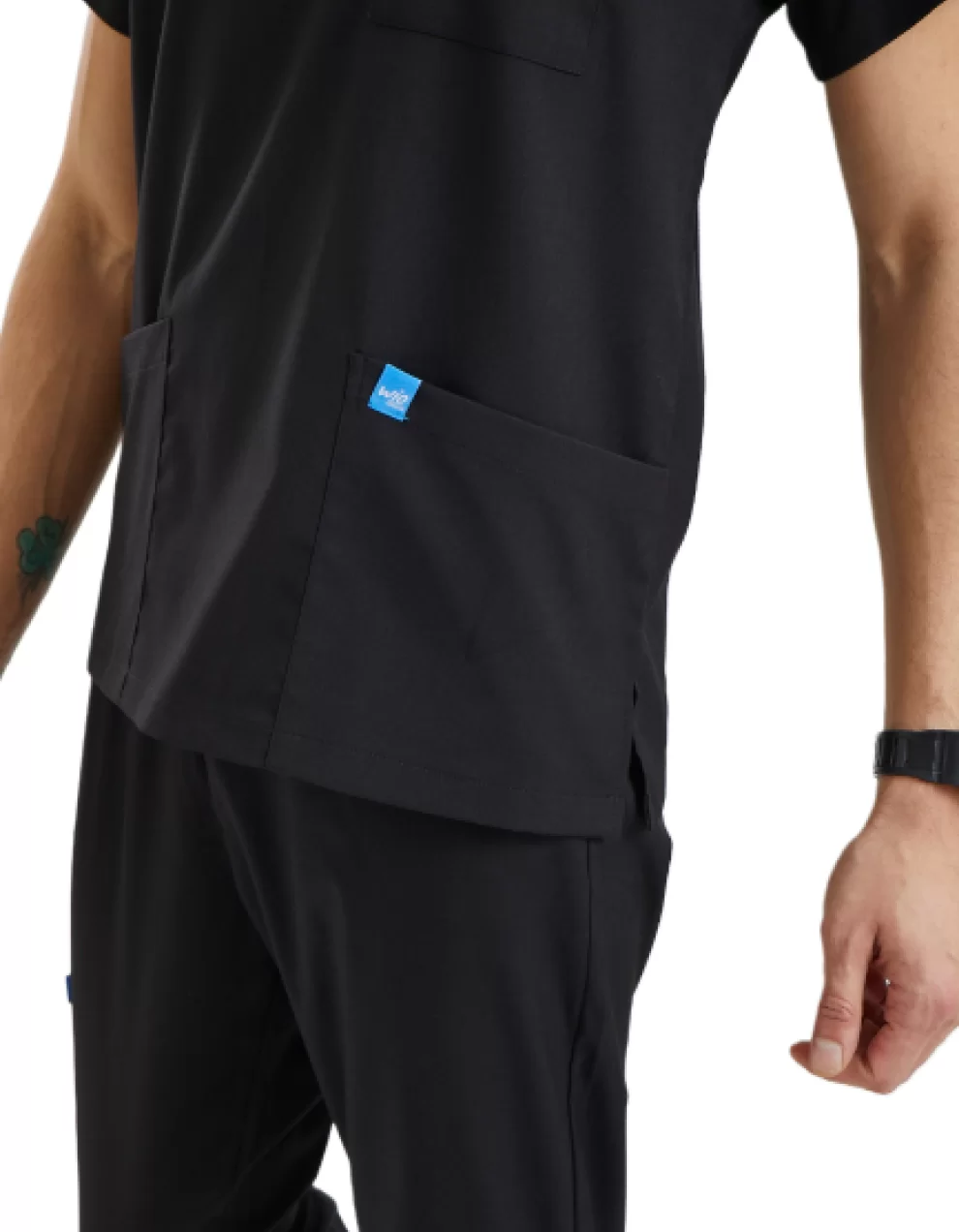 BASIC Dynamic Male Top Black