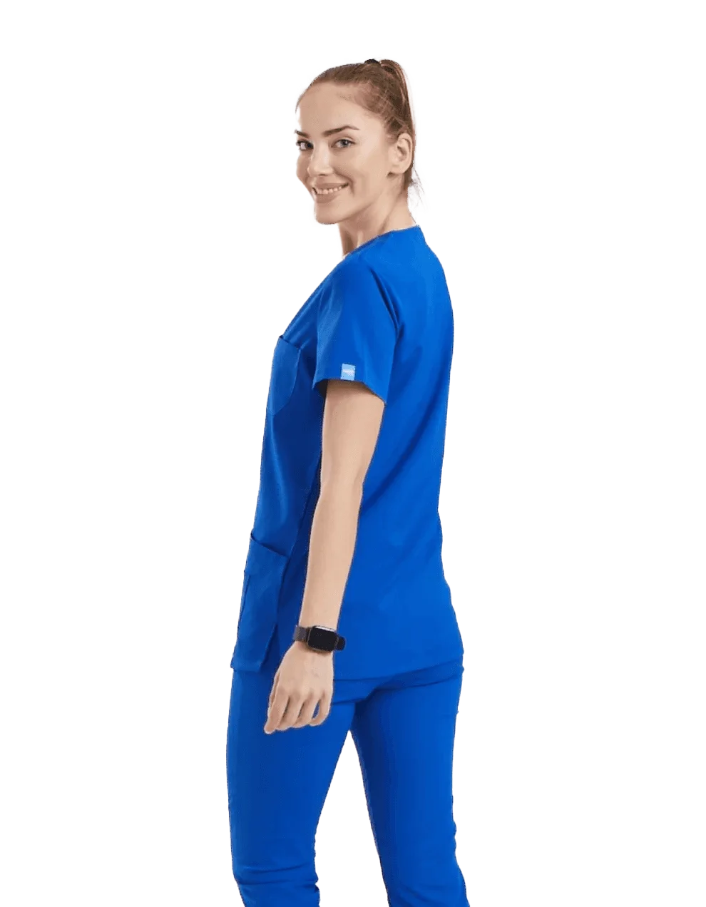 BASIC Dynamic Female Top Royal Blue