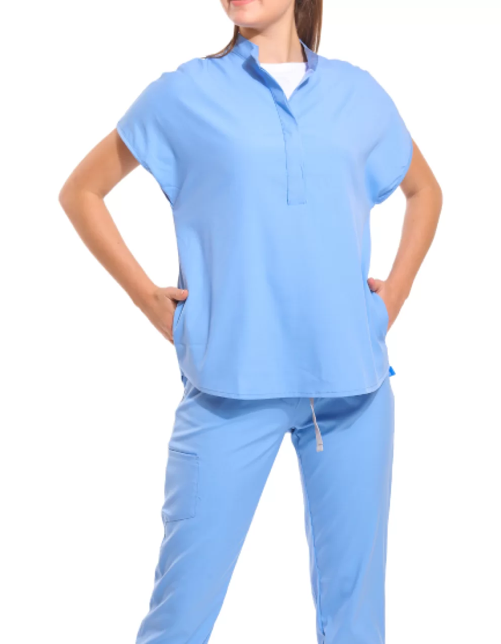 SANEM Dynamic Female Top Ceil Blue