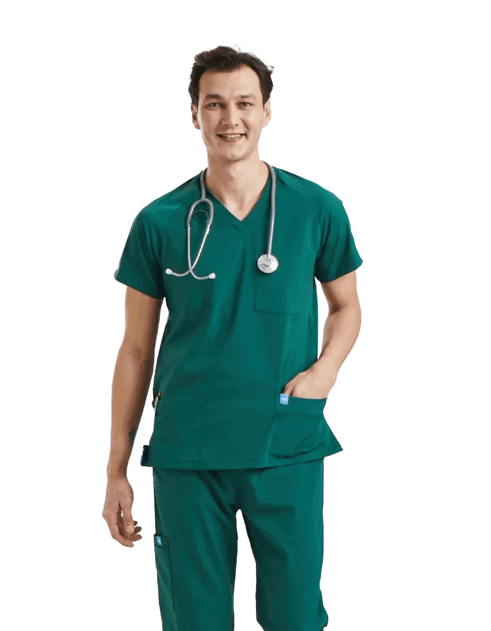 BASIC Dynamic Male Top Green