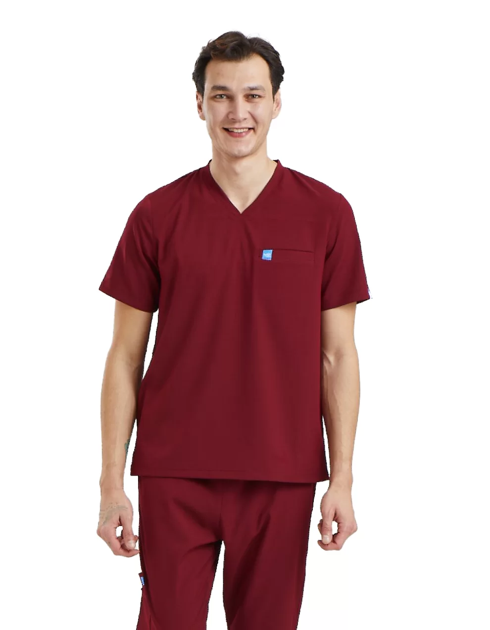 ZAZEL Dynamic Male Top Burgundy