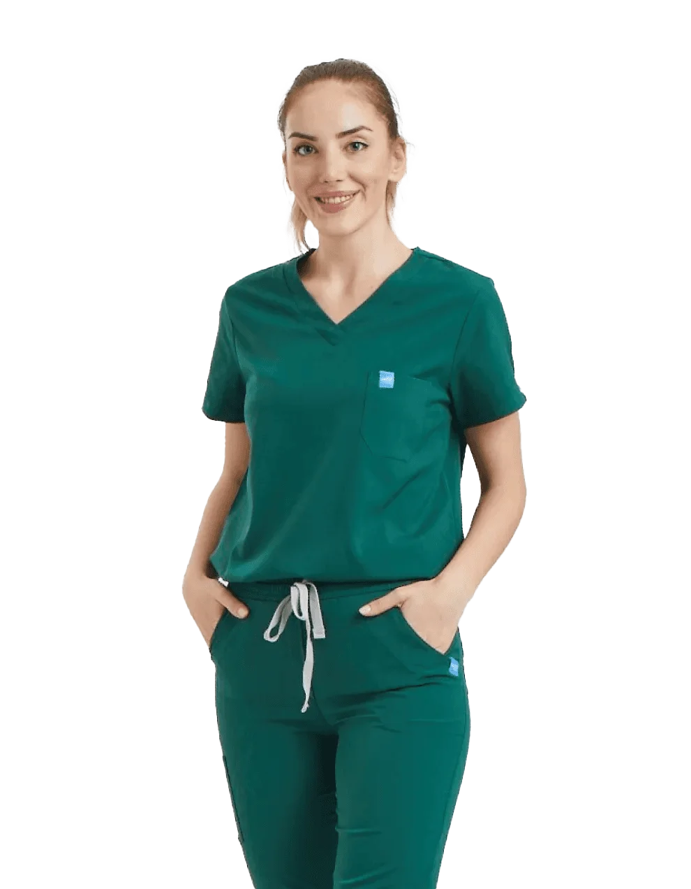 JOGGER Dynamic Female Top Green